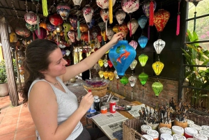 Hoi An: Lanterneworkshop og madlavningskursus med kokosbåd