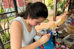 Hoi An: Lanterneworkshop og madlavningskursus med kokosbåd