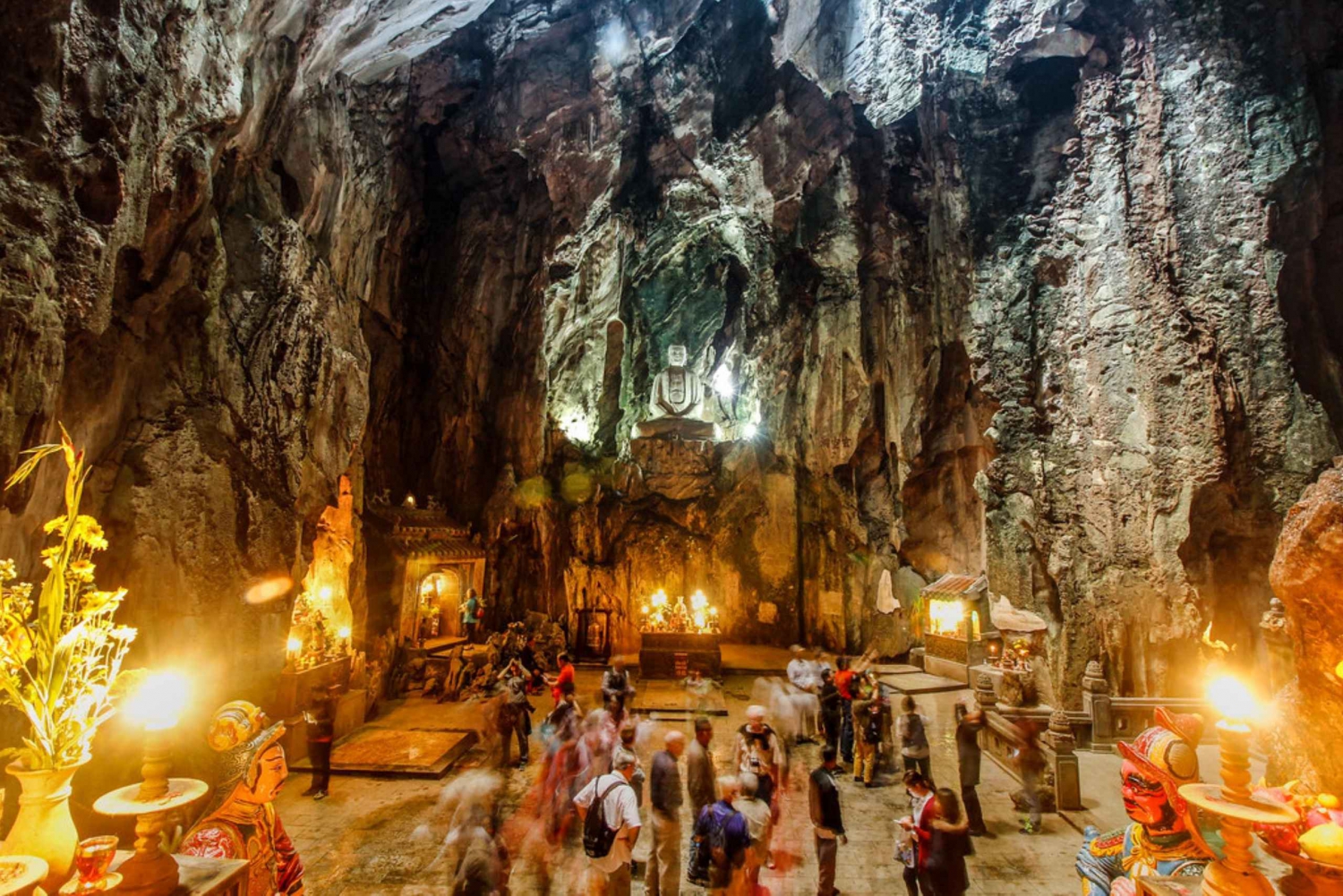 HOI AN: Excursión a la Montaña de Mármol y de los Monos, Cueva de Am Phu Puesta de Sol