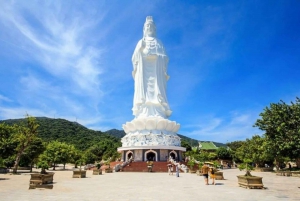 Hoi An: Marble Mountain, Monkey Mountain Night Tour & Dinner