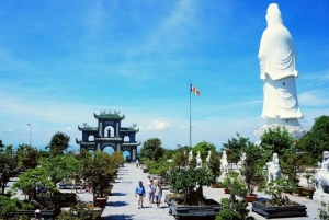Hoi An: Marble Mountain, Monkey Mountain Night Tour & Dinner