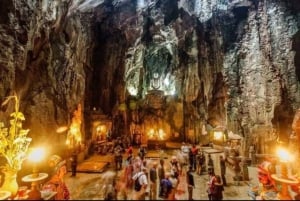 Hoi An: Marble Mountain naar Monkey Mountain Begeleide rondleiding
