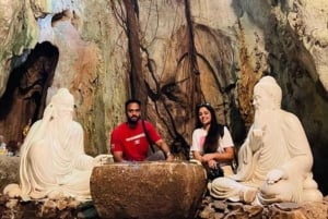 Hoi An: Marble Mountain naar Monkey Mountain Begeleide rondleiding