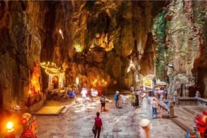 Hoi An: Marble Mountain naar Monkey Mountain Begeleide rondleiding