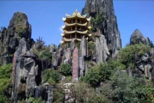 Hoi An: Marble Mountain naar Monkey Mountain Begeleide rondleiding