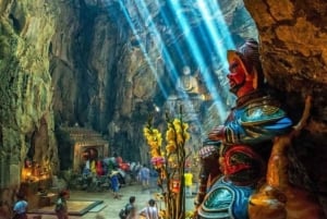 Hoi An: Marble Mountain naar Monkey Mountain Begeleide rondleiding