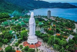 Hoi An: Marble Mountain naar Monkey Mountain Begeleide rondleiding