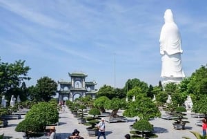 Hoi An: Marmorbergen, Lady Buddha och Am Phu-grottan