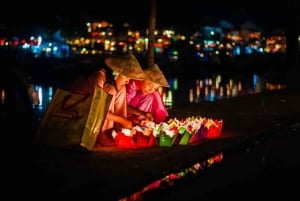 Hoi An: Nachtelijke boottocht op de Hoai rivier en drijvende lantaarn