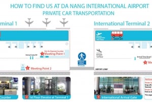 Hoi An: Hoi Hoi: Yksityinen kuljetus Da Nangin lentokentältä / Da Nangin lentokentälle
