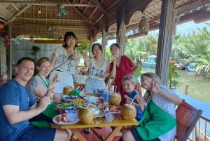 Hoi An: Passeio de bicicleta em vilarejos particulares com refeição