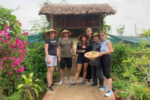 Rural Cycle, Market Tour, Basket Boat & Organic Farm Cooking