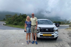 Hoi An till Hue med sightseeing via Hai Van Pass med bil