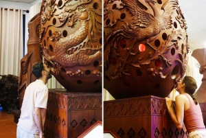 Hoi An: Holzschnitzkurs mit einem Dorfmeister