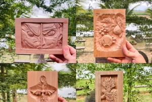 Hoi An: Holzschnitzkurs mit einem Dorfmeister