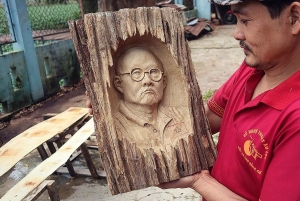 Hoi An: Holzschnitzkurs mit einem Dorfmeister