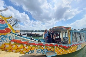 Hue: Dragon Boat, Perfume River, Pagoda & Royal Tomb Tour