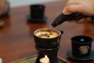 Hue: café preparado con huevo, sal y coco