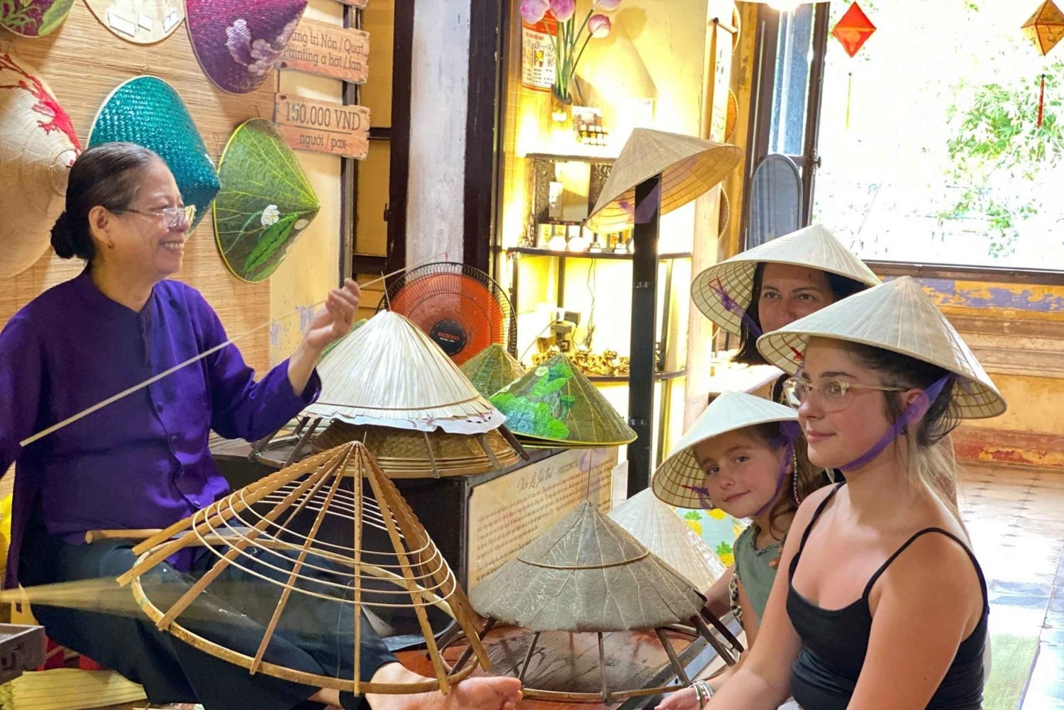 Hue: Conical Hat Village and Traddional Cake Class Tour