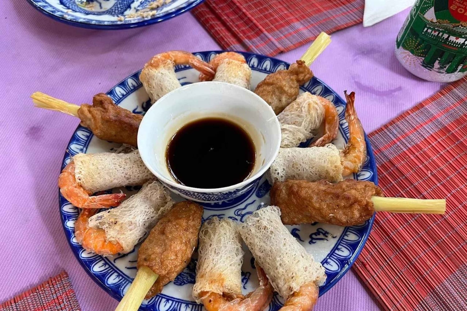 Hue: kookles in tuinhuis en fietstocht op het platteland