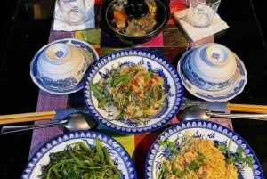 Hue: kookles in tuinhuis en fietstocht op het platteland