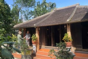 Hue: kookles in tuinhuis en fietstocht op het platteland