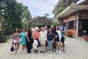 Hue: kookles in tuinhuis en fietstocht op het platteland