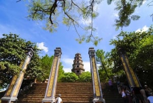 Hue: Dragon Boat, Perfume River, Pagoda & Royal Tomb Tour