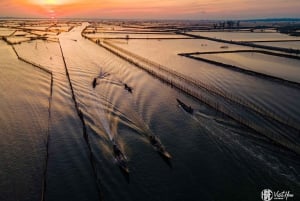 Hue: Cidade Imperial, Aldeia Thuy Bieu, Tour pela Lagoa Tam Giang