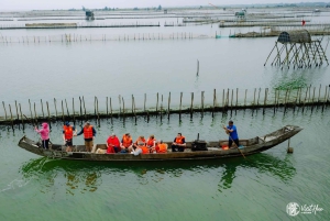 Hue: Cidade Imperial, Aldeia Thuy Bieu, Tour pela Lagoa Tam Giang