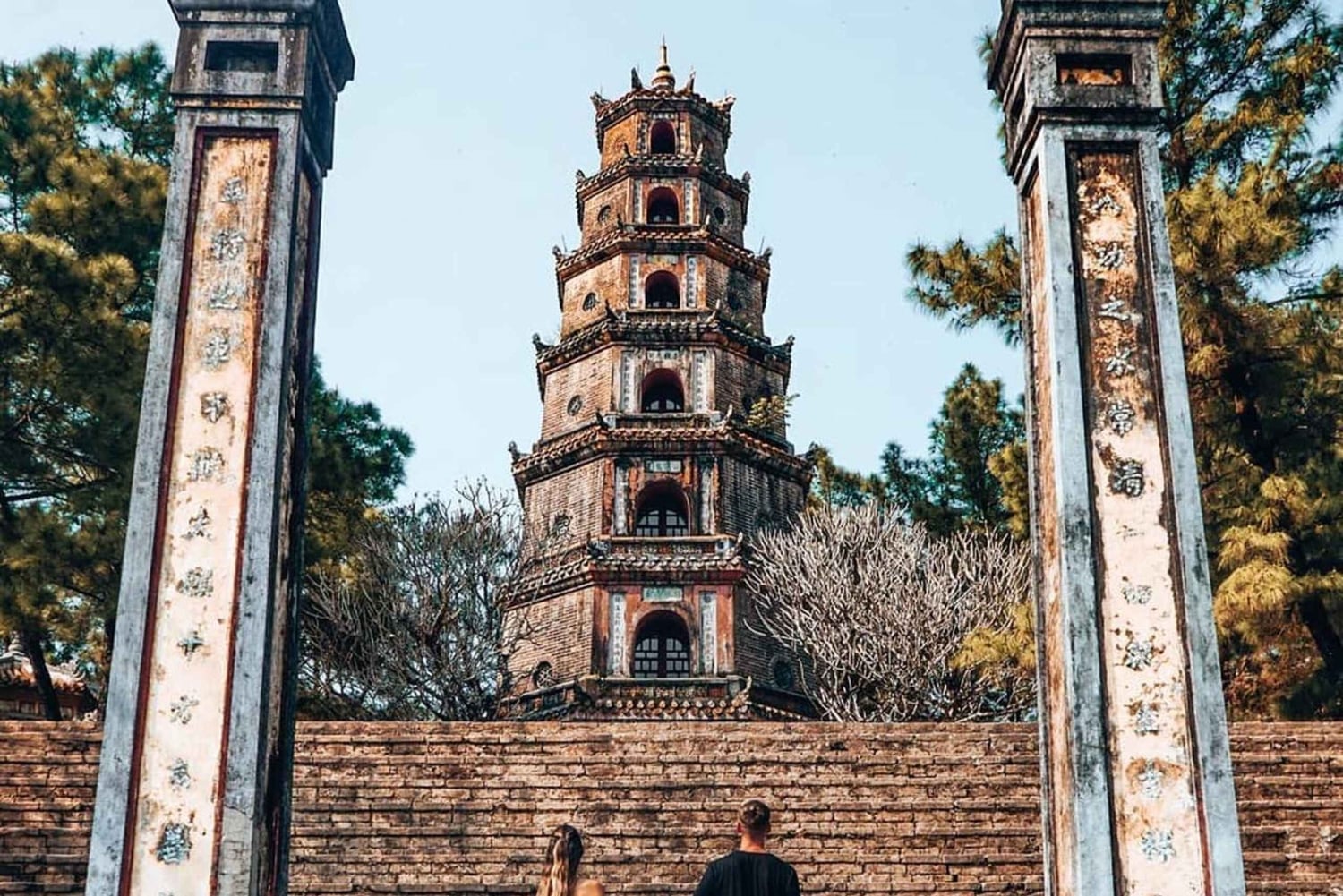 Hue: ceremonia del té, pagoda y taller de flores de papel