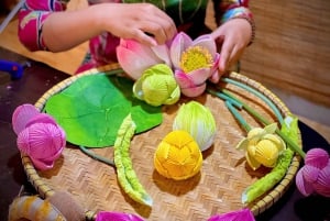 Hue: cerimonia del tè, pagoda e laboratorio di fiori di carta
