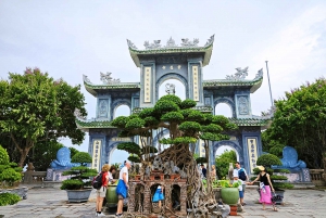 Hue till Hoi An med privat bil via Hai Van-passet och Golden Bridge