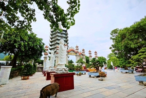 Da Hue a Hoi An in auto privata passando per il Passo di Hai Van e il Ponte d'Oro