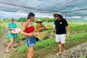 Hue City: Besuch auf einem Bio-Bauernhof & authentischer lokaler Kochkurs