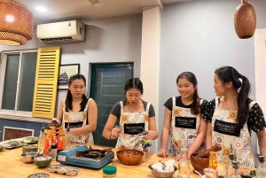 Corso di cucina immersivo e tour del mercato con chef locale + ricettario