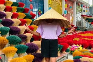 Excursion d'une demi-journée depuis Hanoi au village de l'encens et des chapeaux