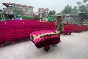 Hanoi: Tour fotográfico de la Aldea del Incienso y la Aldea de la Sombrerería