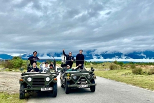 JEEP-TUR VIA HAI VAN PASS FRÅN HOI AN/HUE