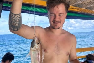 Bådtur til Koh Rong: Snorkling, fiskeri, solnedgang og plankton