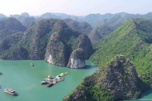 Wycieczka 1-dniowa do zatoki Lan Ha: Kajakarstwo, pływanie i jazda na rowerze