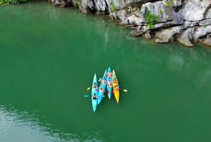 Excursión de un día a la Bahía de Lan Ha: Kayak, Natación y Bicicleta