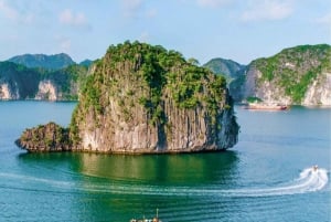 Lan Ha Bay - Ha Long Bay 1 dagtour per boot vanaf Cat Ba eiland
