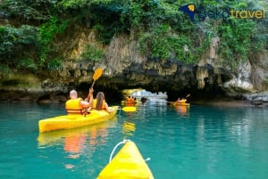 Von Cat Ba: Lan Ha Bay Ganztagestour mit dem Boot - weniger touristisch