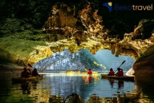 Depuis Cat Ba : Visite d'une jounée en bateau dans la baie de Lan Ha - moins touristique