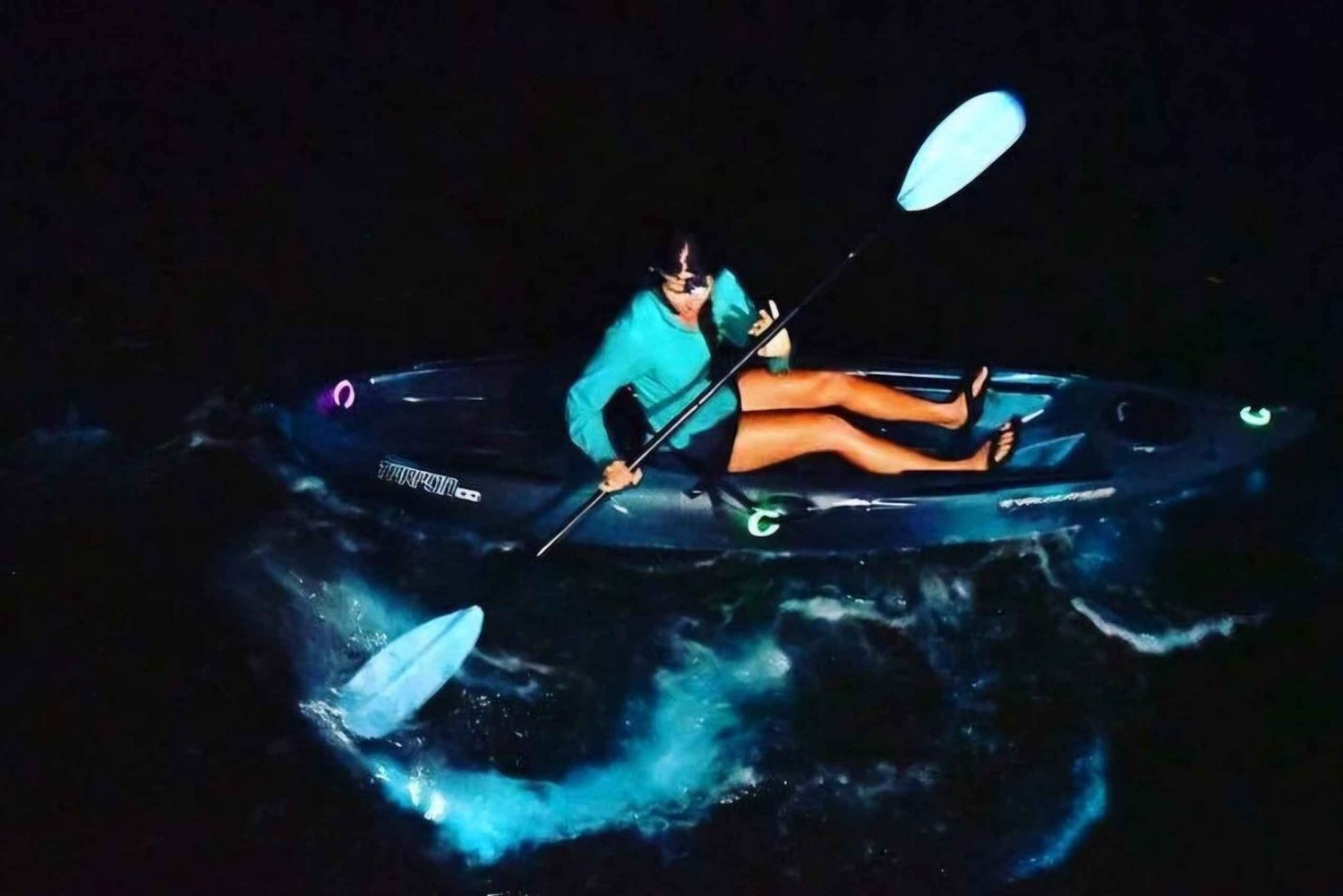 Baia di Lan Ha | Kayak notturno per esplorare la bioluminescenza del plancton