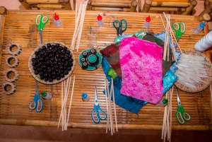 Lantern Making Class and Tra Que Bike Tour in Hoi An