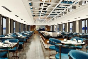 Leona 5 stars cruise explores Ha Long Bay extremely safely