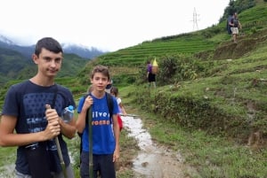 Sapa: Love Silver Waterfall, LonelyTree in Heaven-Rice Field