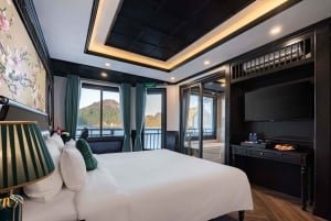 Croisière de luxe 5 étoiles de 2 jours : cabine avec balcon et baignoire, kayak